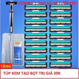 SET DAO CẠO RÂU 36 ĐẦU DAO THAY THẾ