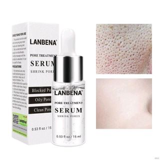 Serum LANBENA giúp thu nhỏ lỗ chân lông và làm sạch mụn đầu đen hiệu quả