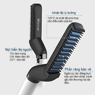 Lược tạo kiểu tóc nam