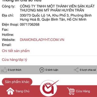Kem chống nắng Diamond Lady