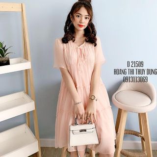 ĐẦM VOAN BÈO 2 LỚP