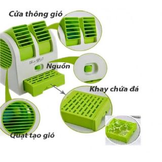 Quạt đá mini 2 cửa hương thơm ngát phòng