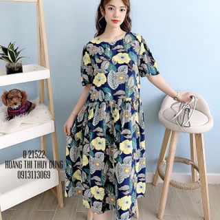 ĐẦM HỌA TIẾT HOA LÁ