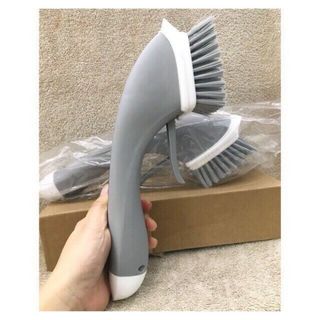 Chổi Cọ Rửa Phun Nước Đa Năng Có Cán
