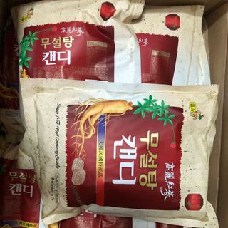 Kẹo sâm không đường gói lớn 500g