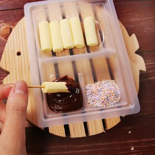 POPIN COOKIN LÀM KẸO MÚT CHUỐI PHỦ SOCOLA - Đồ chơi nấu ăn Nhật Bản