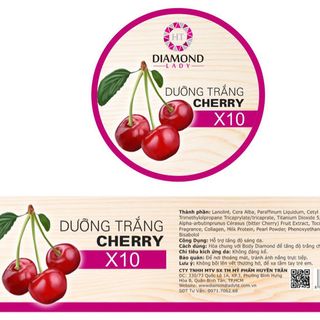 Kem kích trắng Cherry Diamond Lady 50g
