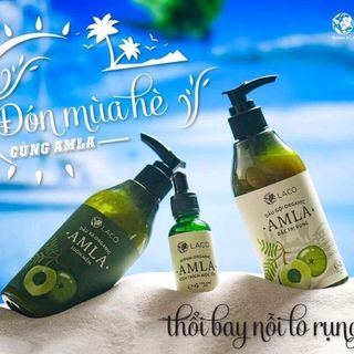 Laco - dầu gôi chuyên trị rụng toc nấm ngứa da đầu Amla