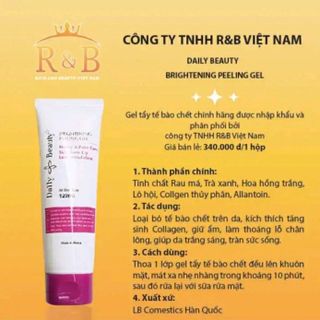 TẨY TẾ BÀO CHẾT DAILY BEAUTY