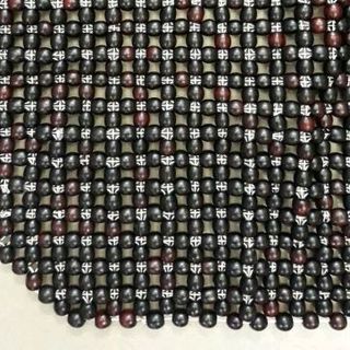 lót ghế hạt gỗ hương đen cực đẹp