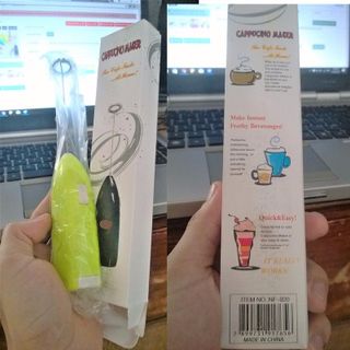 Cây khuấy cafe tạo bọt tự động