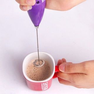 Cây khuấy cafe tạo bọt tự động