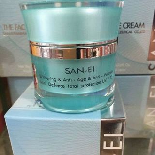 Kem dược trắng da chống lão hoá chống nhăn San-Ei The Face Cream Nhật Bản UV/30