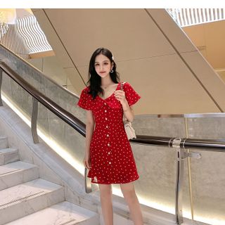 Thời trang công sở đầm váy đi tiệc đi biển set áo sơ mi và váy đầm tay dài
