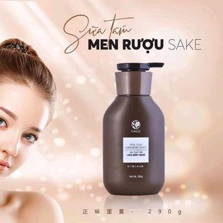 Laco- Sữa tắm ủ trắng mềm mịn da men rượu SaKe giá sỉ