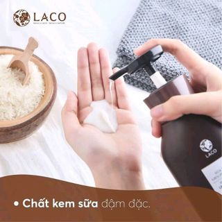 Laco- Sữa tắm ủ trắng mềm mịn da men rượu SaKe