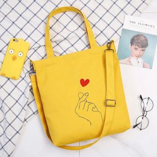 07-TÚI ĐEO CHÉO TOTE 2IN1 THẢ TIM DỄ THƯƠNG HOT TREND giá sỉ