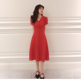 Đầm váy dây hở đi tiệc đầm maxi dây đi biển đầm dài có tay