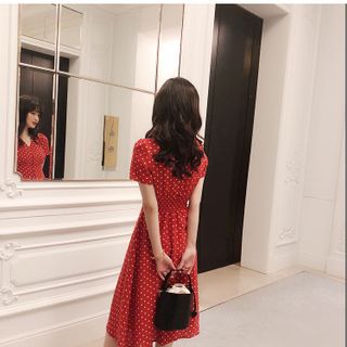 Đầm váy dây hở đi tiệc đầm maxi dây đi biển đầm dài có tay