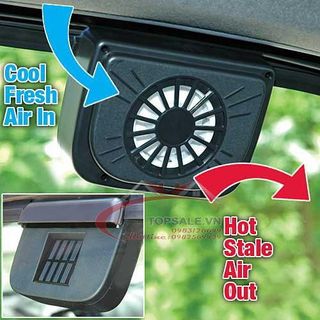 Quạt thông gió oto auto fan