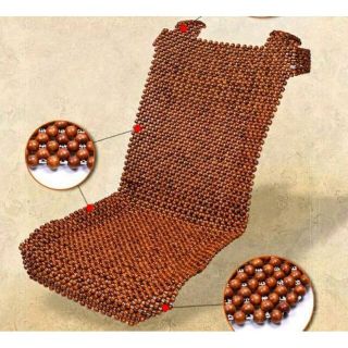 lót ghế hạt gỗ nhãn cực đẹp