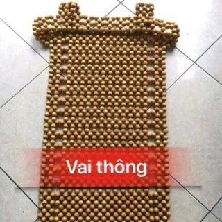 lót ghế hạt gỗ cho xe ô tô - ghế văn phòng