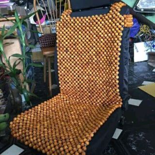 lót ghế hạt gỗ cho xe ô tô - ghế văn phòng