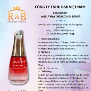 Toner - nước hoa hồng