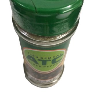 Tiêu đen xay ATC chai 50g 2 nắp bật