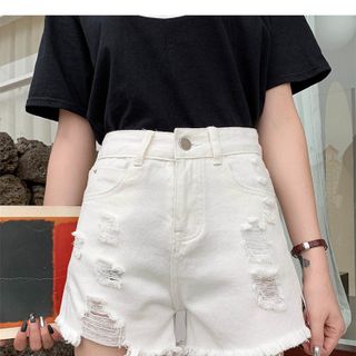 Áo thun cotton áo pull hình hoạ tiết ngộ nghĩnh Quần jean váy jean có quần bên trong