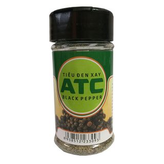 Tiêu đen xay ATC chai 35g 2 nắp bật