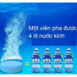 combo 50 viên sủi rửa kính