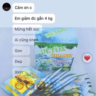 trà Chanh Giảm Cân Đẹp da
