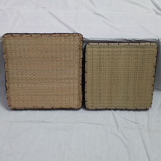 Đệm cói vuông ngồi bệt có mút 45cm x 45cm