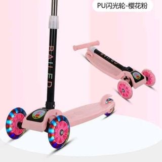xe trượt gấp gọn 3 bánh phát sáng