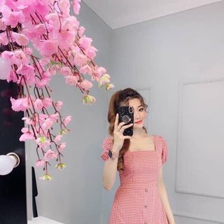 Đầm caro - Mẫu mới mùa hè