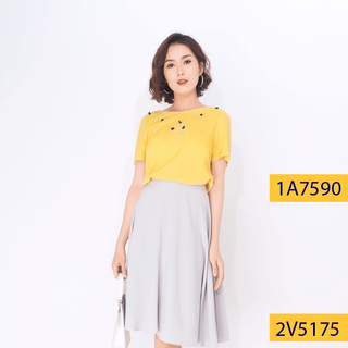 Áo công sở nữ M Collection A7590 giá sỉ giá bán buôn