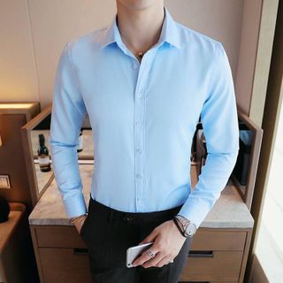 SƠ MI NAM PHONG CÁCH HÀN QUỐC SMT005