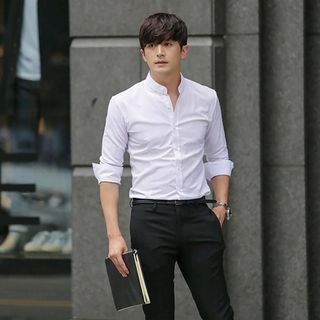 SƠ MI NAM PHONG CÁCH HÀN QUỐC SMT007