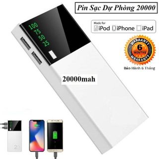 Pin Sạc Dự Phòng 20000 mAh
