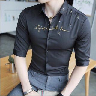 SƠ MI NAM PHONG CÁCH HÀN QUỐC SMT008