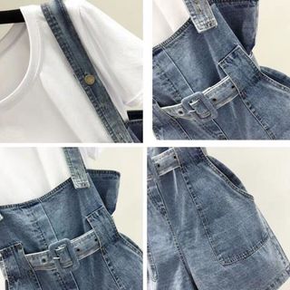 Set Yếm Jean đùi Bigsize 60-90kg
