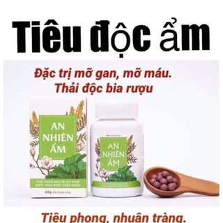 Thải Độc Gan An Nhiên Ẩm - Bệnh Gout men gan mỡ máu huyết áp cao đại tràng