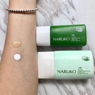 Kem chống nắng Nảuko xanh nhạt
