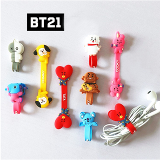 Dụng cụ kẹp dây cáp bằng nhựa BT21 - BTS giá sỉ