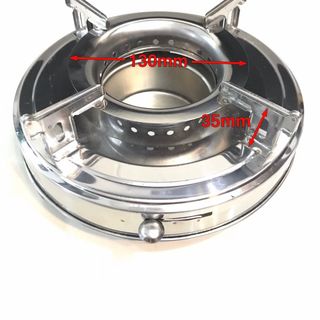 Bếp cồn inox có chắn gió sỉ