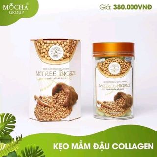 KẸO MẦM ĐẬU NÀNH COLLAGEN MOCHA FARM