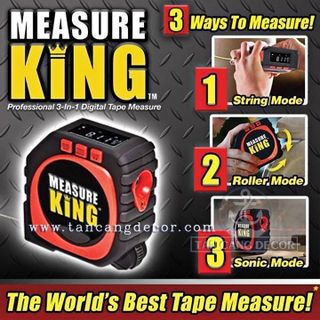 Thước đa năng kỹ thuật số Measure King 3-in-1 giá sỉ