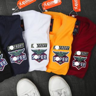 Áo thun Sdry logo thêu