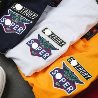 Áo thun Sdry logo thêu